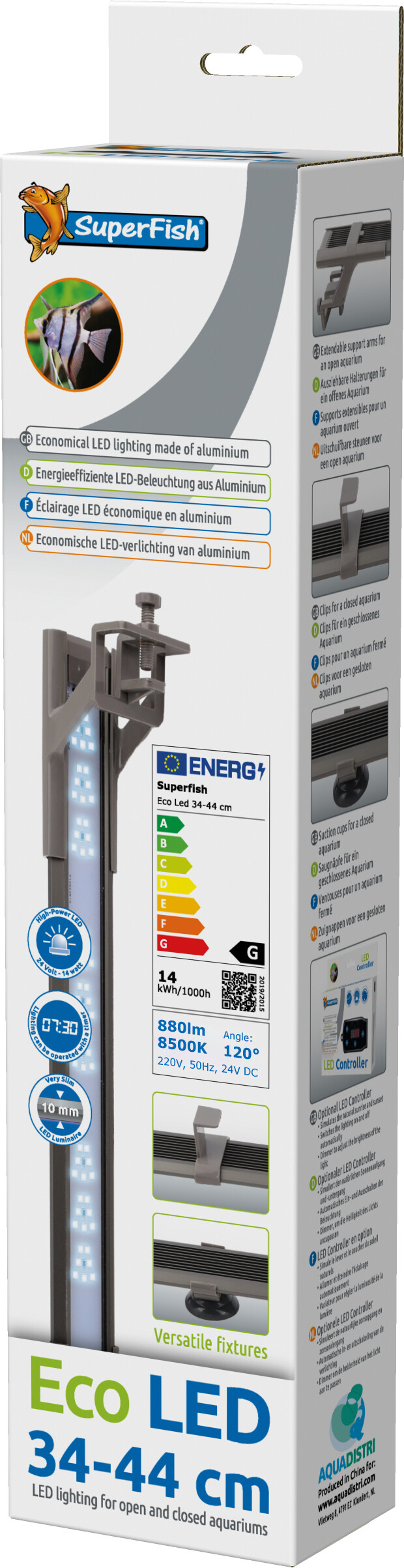 Iluminación LED económica para acuarios - 7 tamaños disponibles