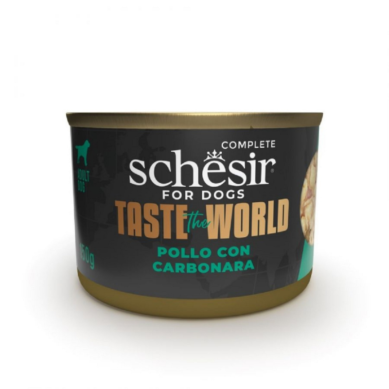 SCHESIR Taste the World frango carbonara para cachorro