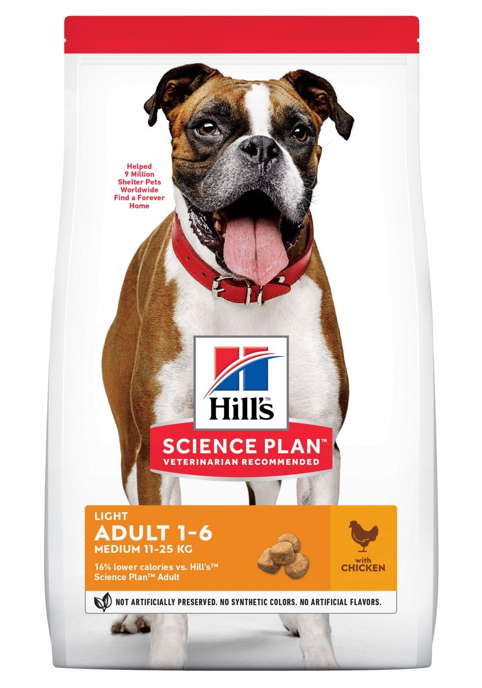 HILL'S Science Plan Canine Adult Light Medium mit Huhn für übergewichtige erwachsene Hunde