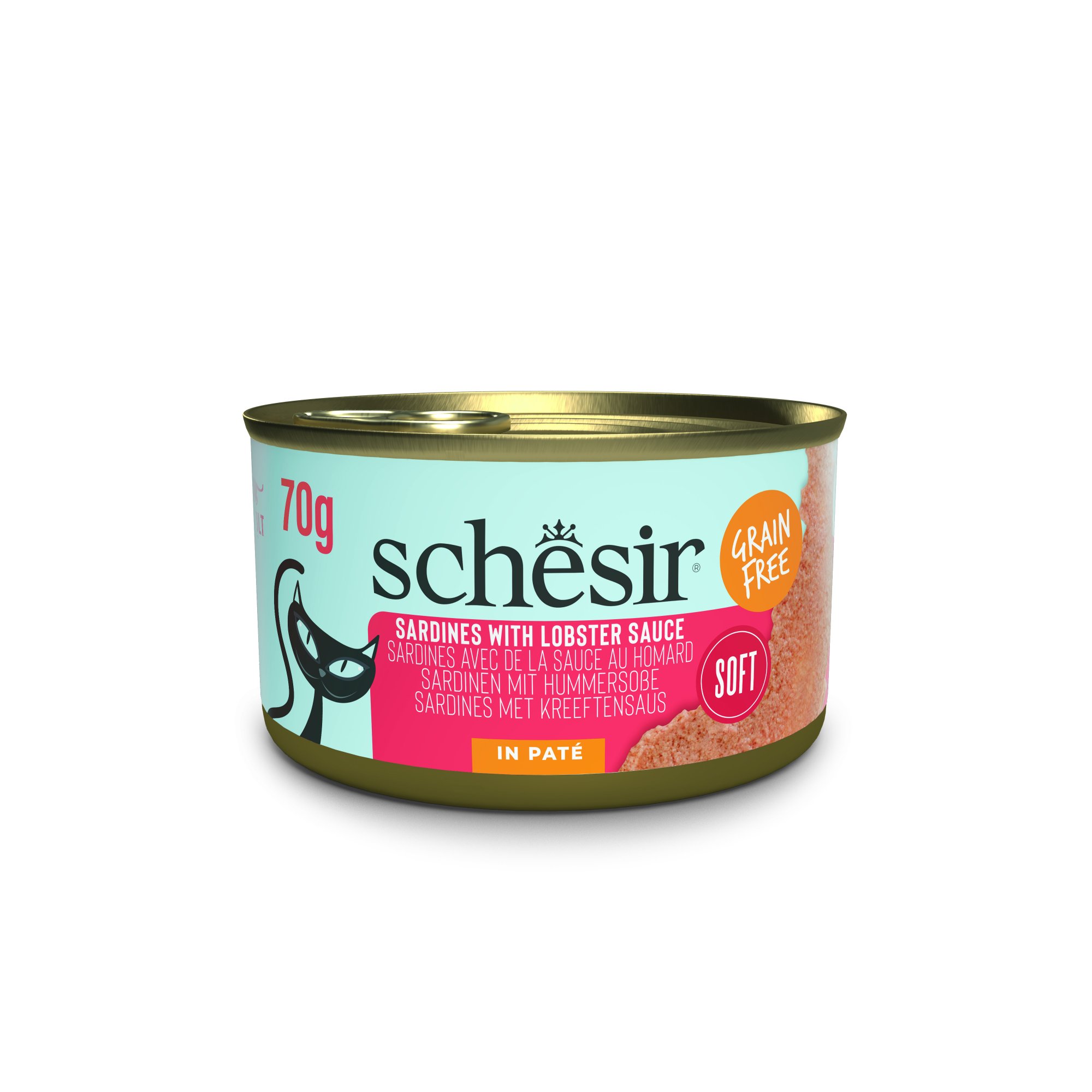 SCHESIR Grill Pastete mit Sardinen in Hummerbisque