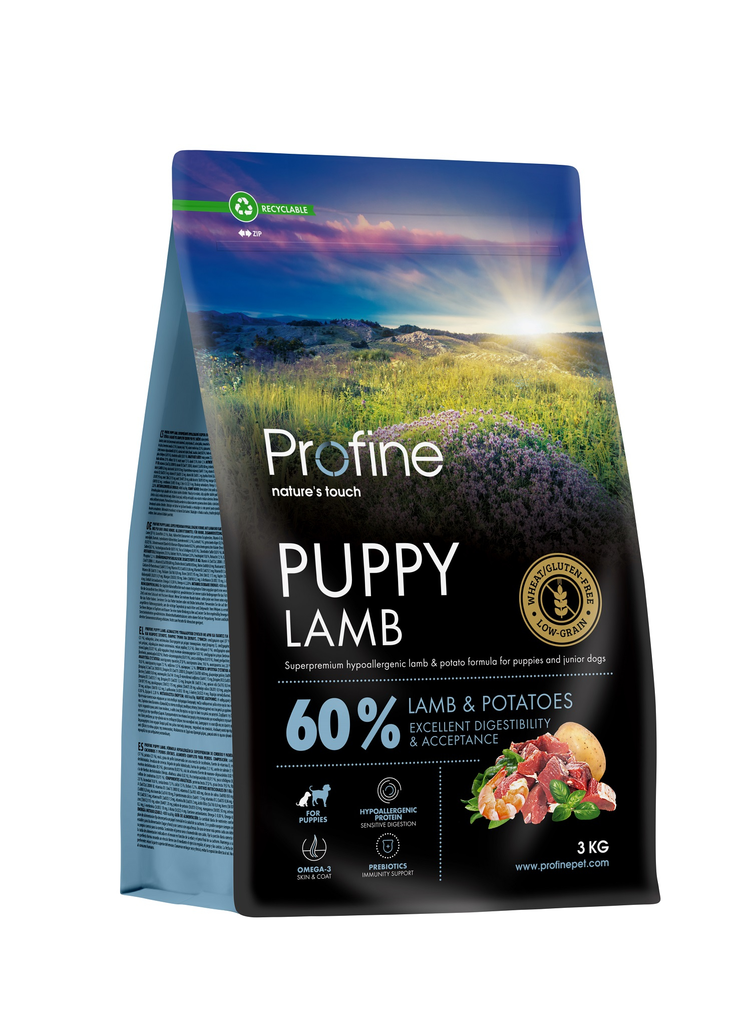 Profine Puppy Lamb para filhotes de todas as raças 