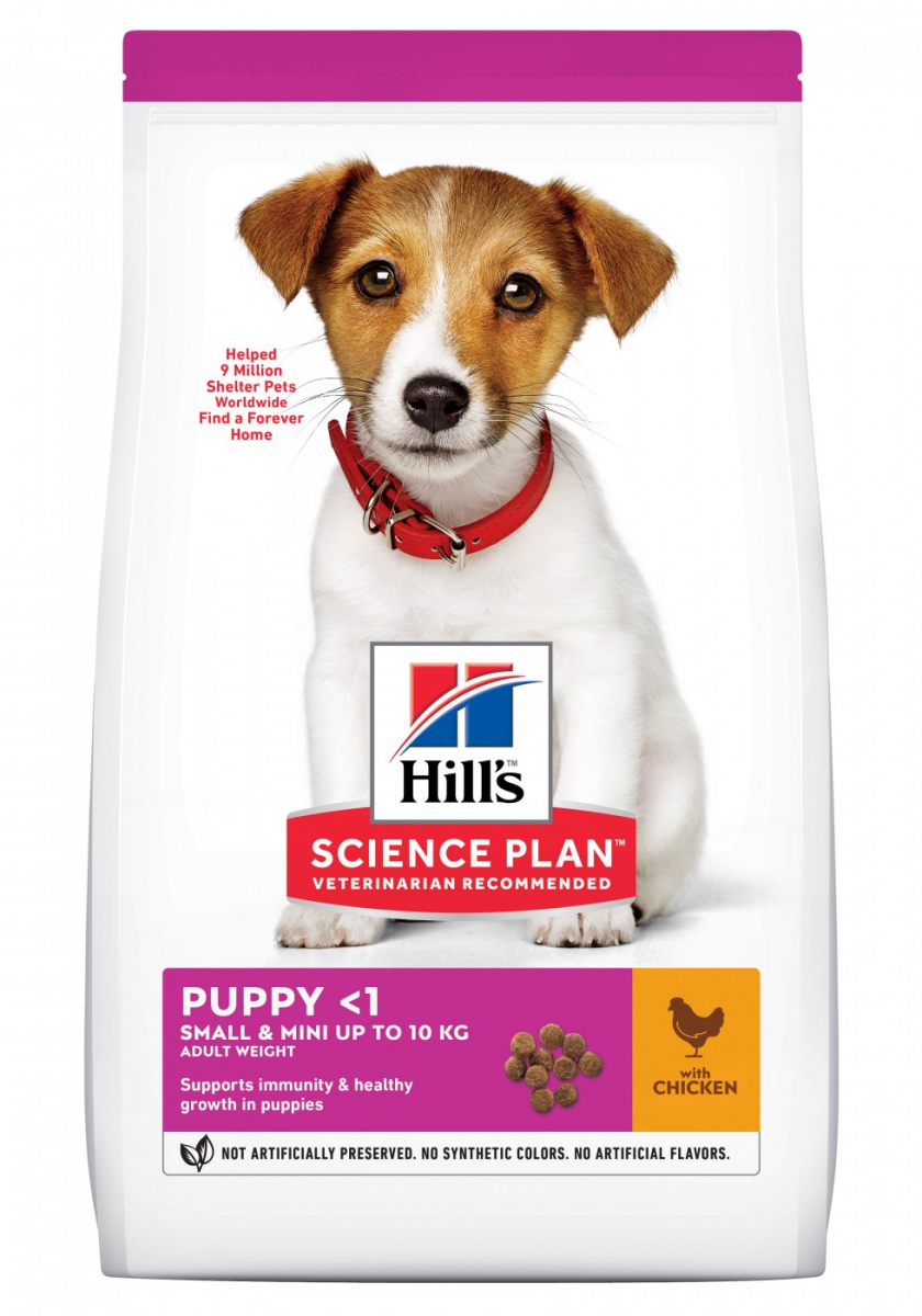 HILL'S Science Plan Canine Puppy Small & Mini croquettes pour chiot de petite taille au poulet