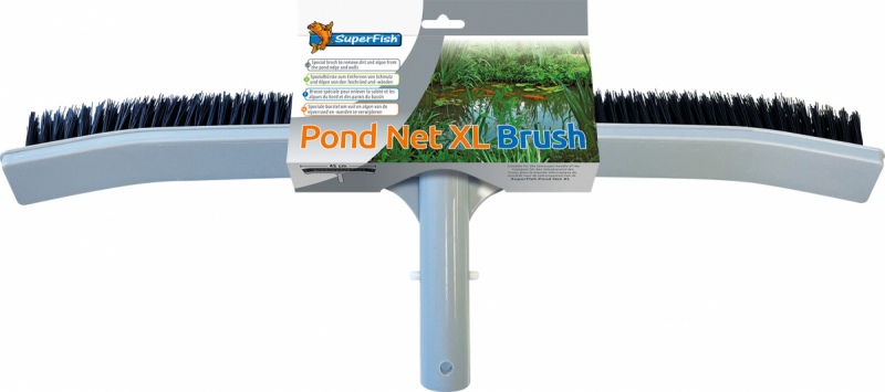 SuperFish Brosse pour épuisette Pond Net XL - 45 cm