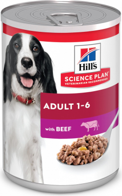 HILL'S Science Plan Adult Comida húmeda para perros con ternera