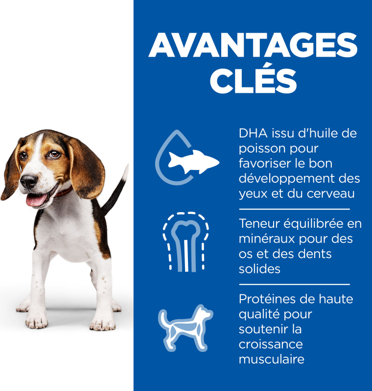 Pâtée HILL'S Science Plan Canine Puppy au Poulet pour Chiot 