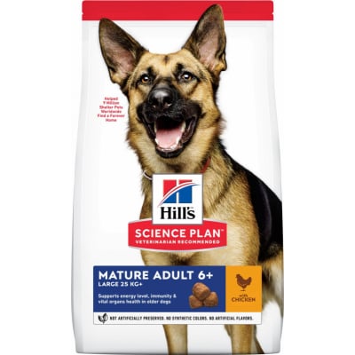 HILL'S Science Plan Canine Mature Adult 6+ pienso para perros senior de razas grandes
