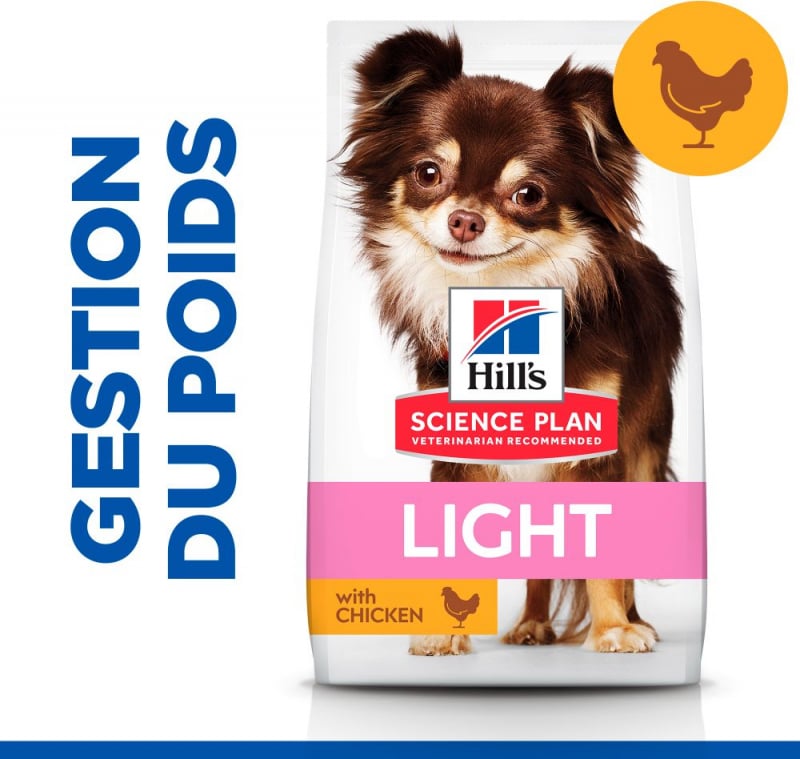 HILL'S Science Plan Canine Adult Light Small&Mini Pollo per cani adulti di piccola taglia