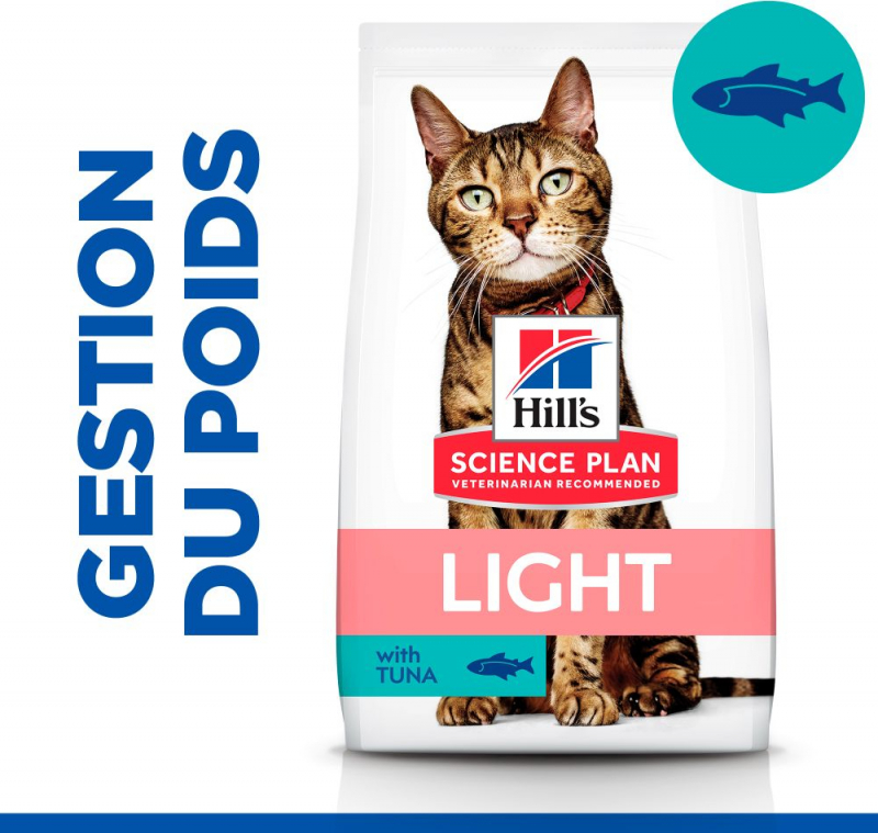 HILL'S Science Plan Adult Light - met tonijn