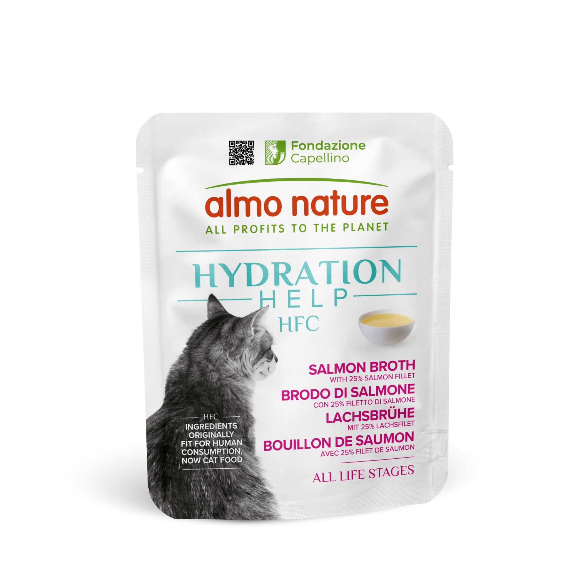 ALMO NATURE HFC High Hydratation Natürliche Nassfutter für Katzen - 5 Geschmackssorten zur Auswahl