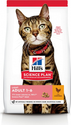 HILL'S Science Plan Adult Light au Poulet pour chat adulte en surpoids