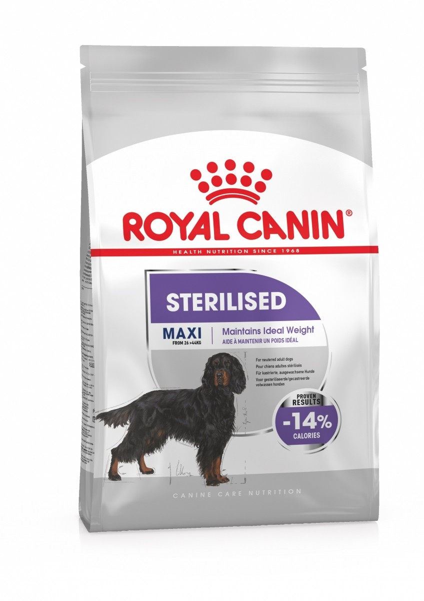 Pienso Maxi sterilised para perros adultos de gran tamaño esterilizados
