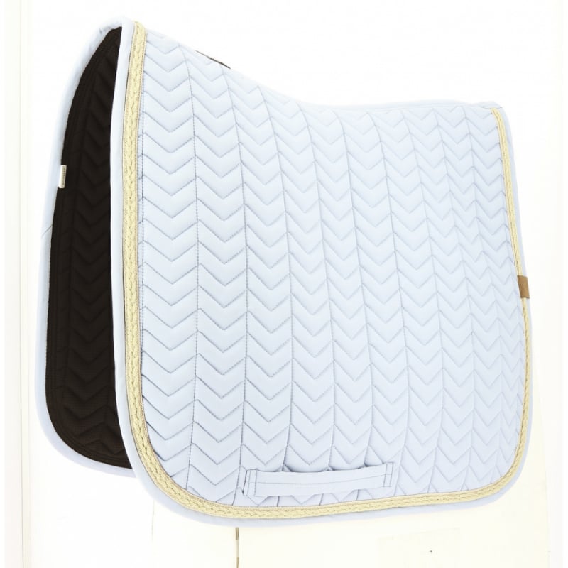 EQUITHEME Tapis de dressage Softy bleu ciel pour cheval