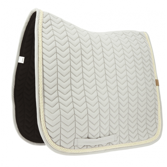 EQUITHEME Tapis de dressage Softy gris pour cheval