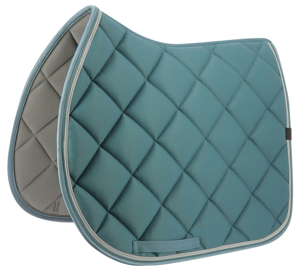 EQUITHEME Zadeldekje Classic gemengd blauw - Maat Paard