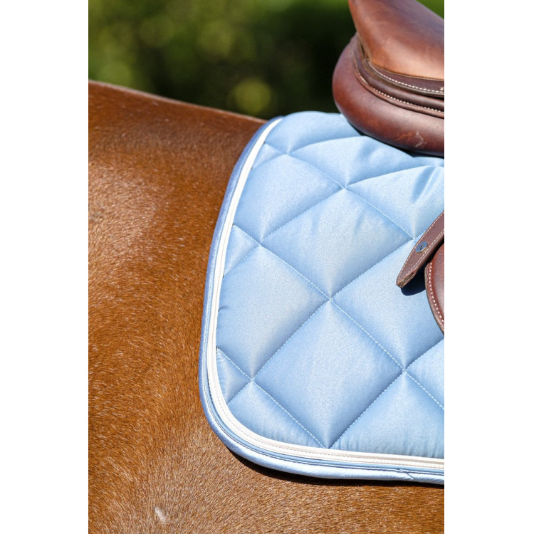 EQUITHEME Tapis de selle mixte Classic bleu canard para caballo