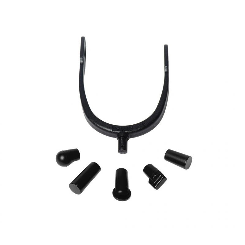 Set von Compositi Sporen Hotspur schwarz 5 in 1