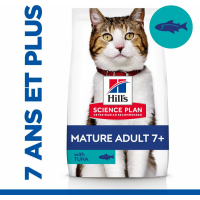HILL'S Science Plan Mature Adult 7+ con Atún para gatos senior