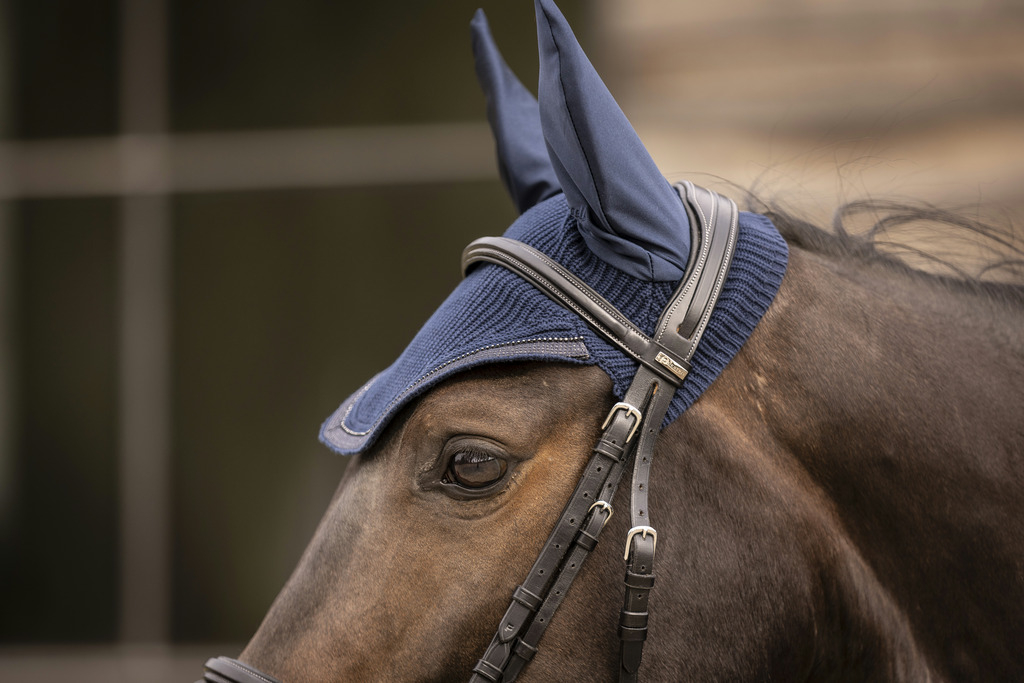 Lami-Cell Bonnet mouche Galaxy marine pour cheval