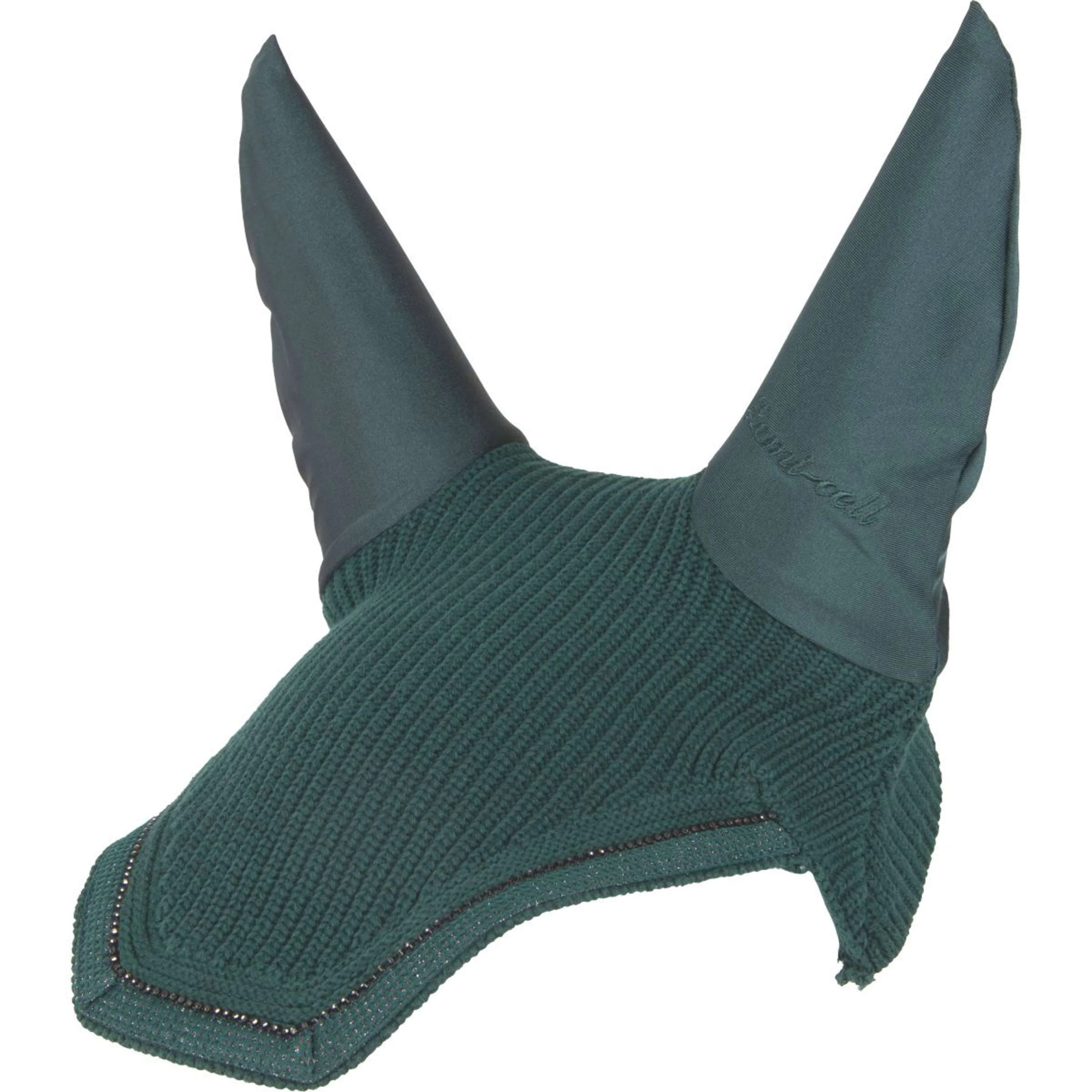 Lami-Cell Bonnet mouche Galaxy vert foncé pour cheval