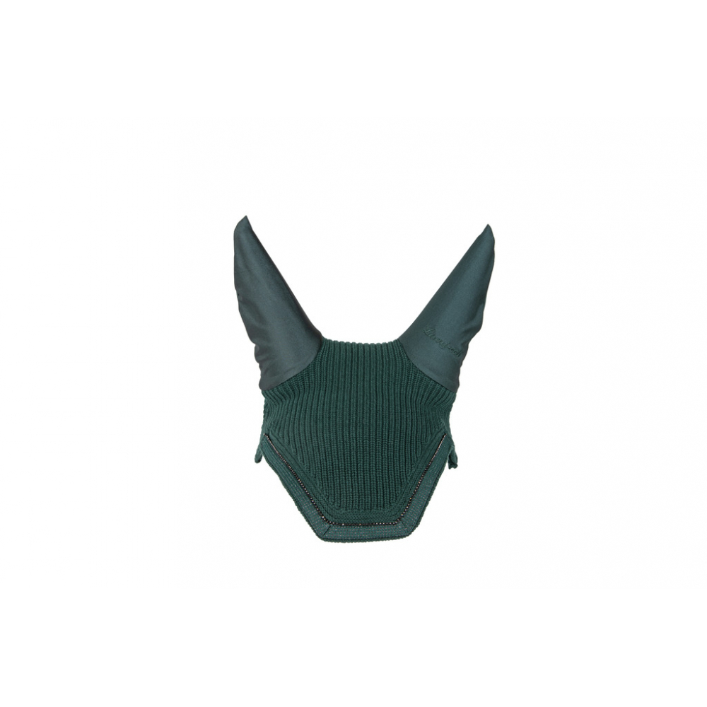 Lami-Cell Bonnet para moscas Galaxy verde oscuro para caballo