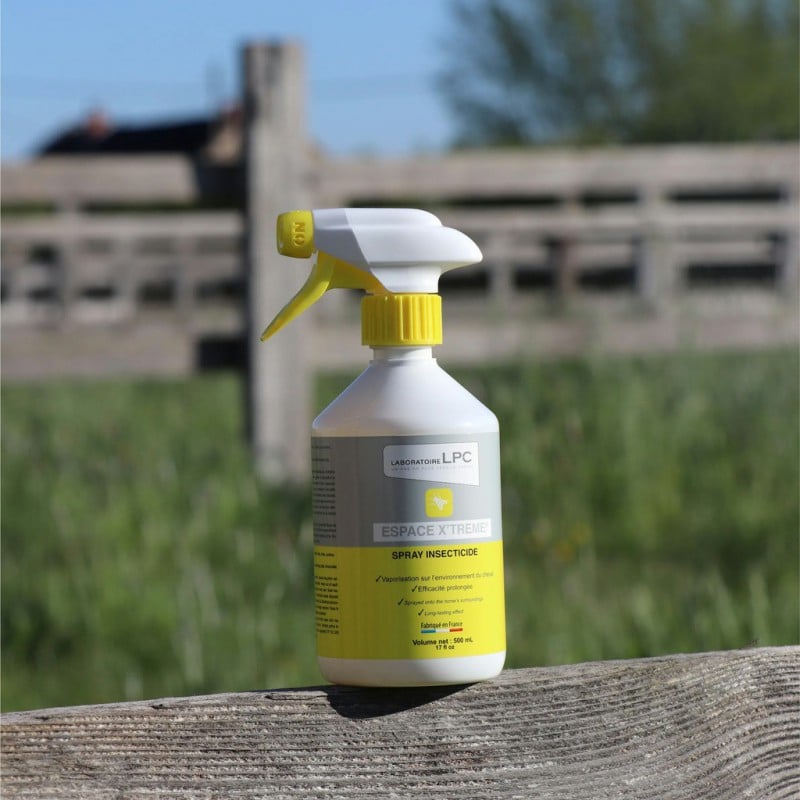 LPC Espace Xtreme Spray antiparasitaire pour l'environnement des chevaux - 500ml