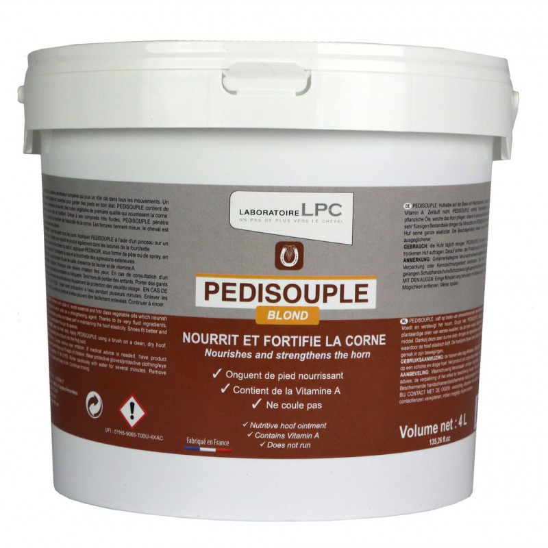 LPC Pedisouple blond Soin de la corne pour chevaux