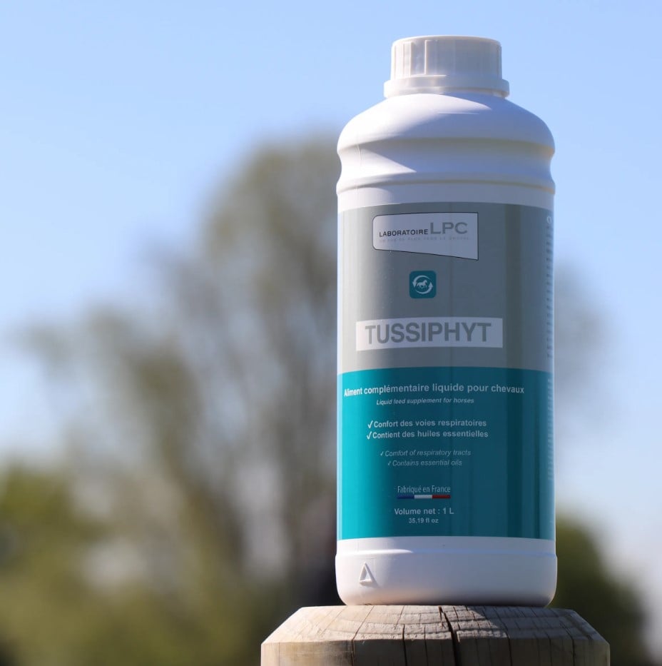 LPC Tussiphyt Aliment complémentaire liquide pour chevaux - 1L 