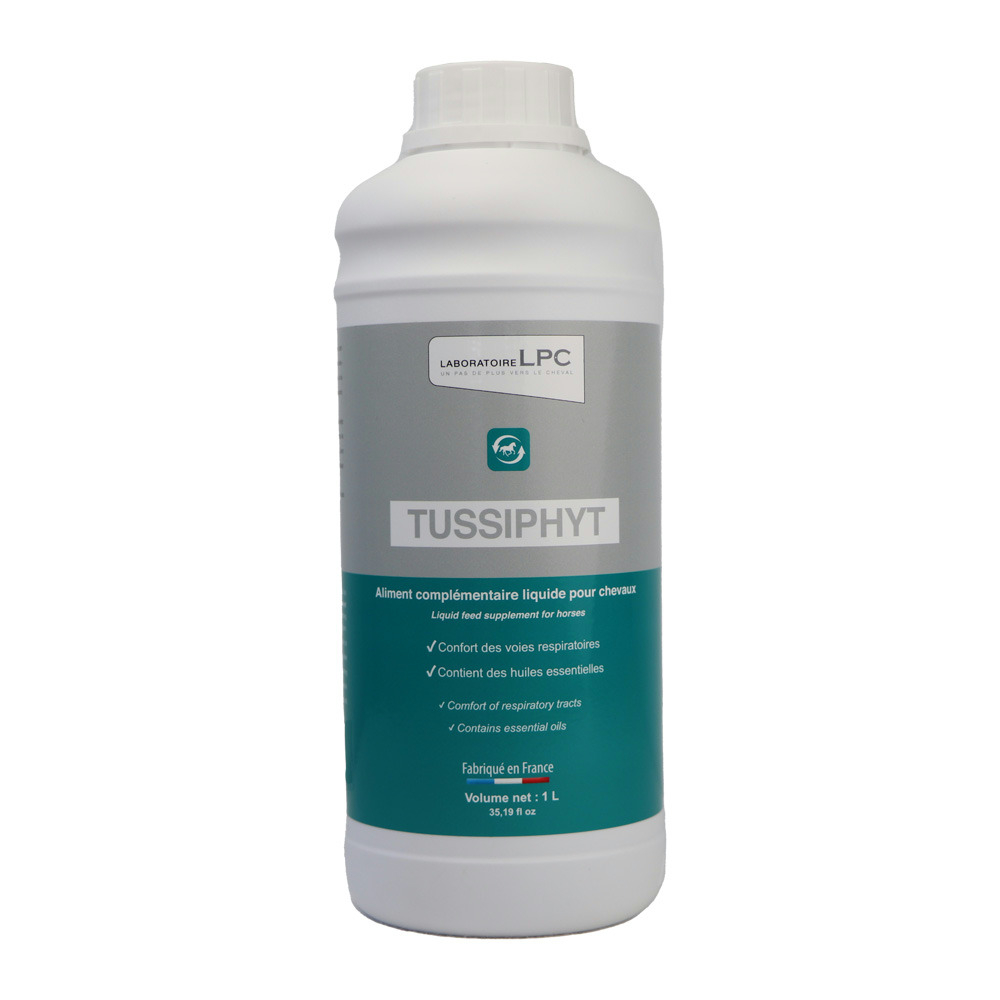 LPC Tussiphyt Aliment complémentaire liquide pour chevaux - 1L 