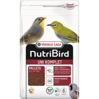 NutriBird Uni Komplet Alimento para pequeños pájaros frugívoros e insectívoros