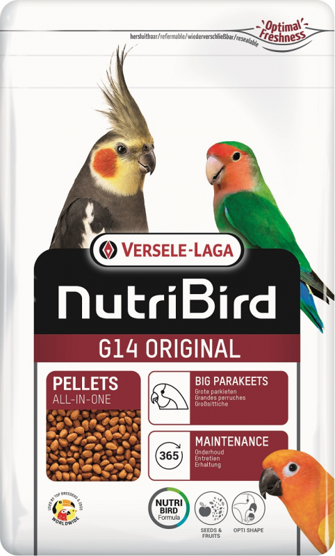NutriBird G14 Original onderhoudsvoer voor grote parkieten