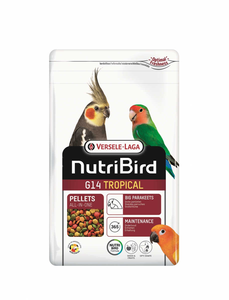 NutriBird G14 Tropical entretien pour grandes perruches
