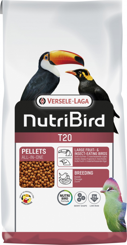 NutriBird T 20 Alimento para crías de tucanes y turacos