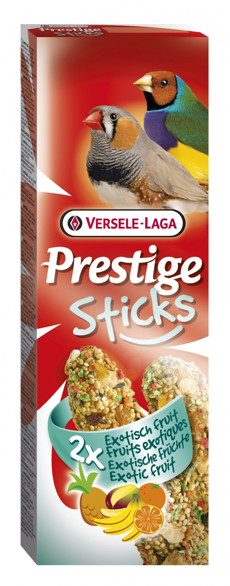 Versele Laga Prestige Sticks voor vinken met exotisch fruit