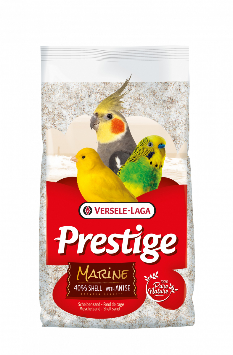 Prestige Premium Marine Fond de cage sable blanc à l'anis avec 40% d'écailles