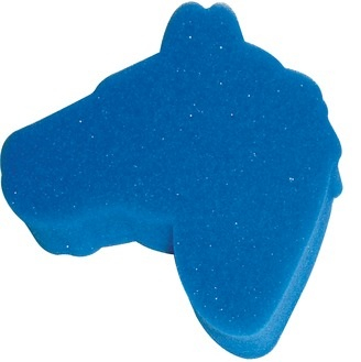 HIPPOTONIC esponja cabeza de caballo azul