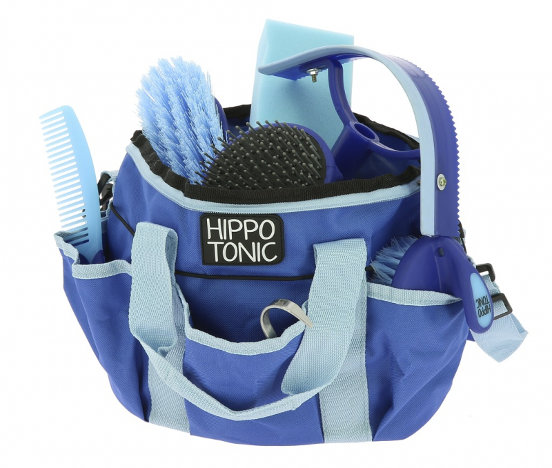 HIPPOTONIC Kit de pansage PRO 3 lichtblauw