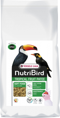 Nutribird Tropical pâtée Premium pour tous les frugivores