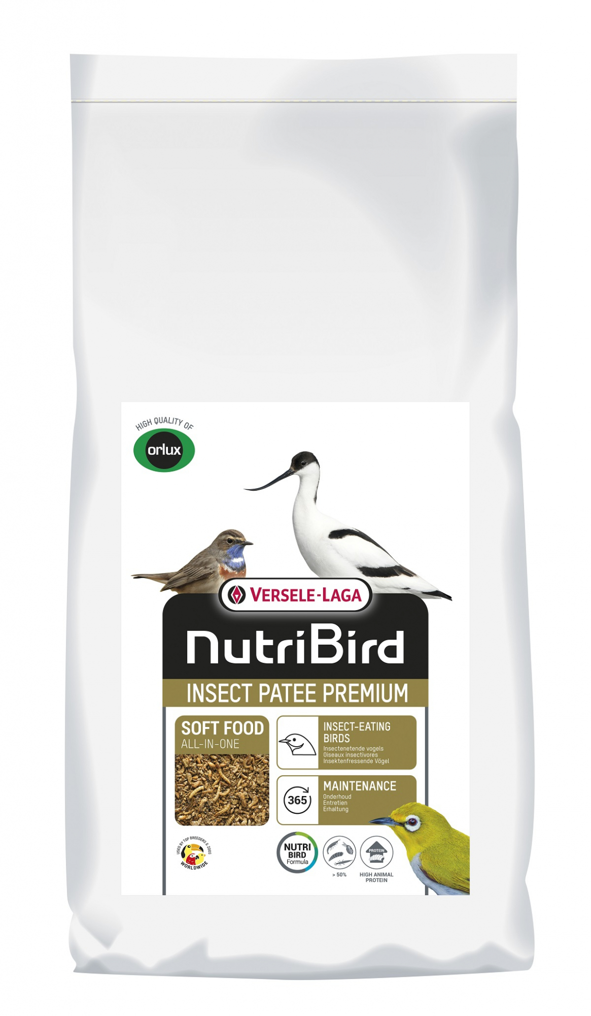 Nutribird Insect pâtée Premium pour tous les insectivores
