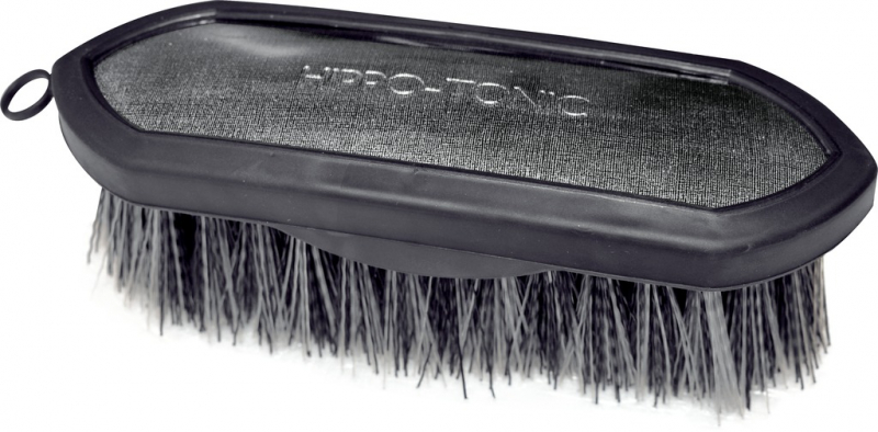 HIPPOTONIC Bürste Glossy Silber/Schwarz