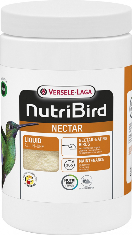Nutribird Nectar aliment complet pour nectarivores et colibris