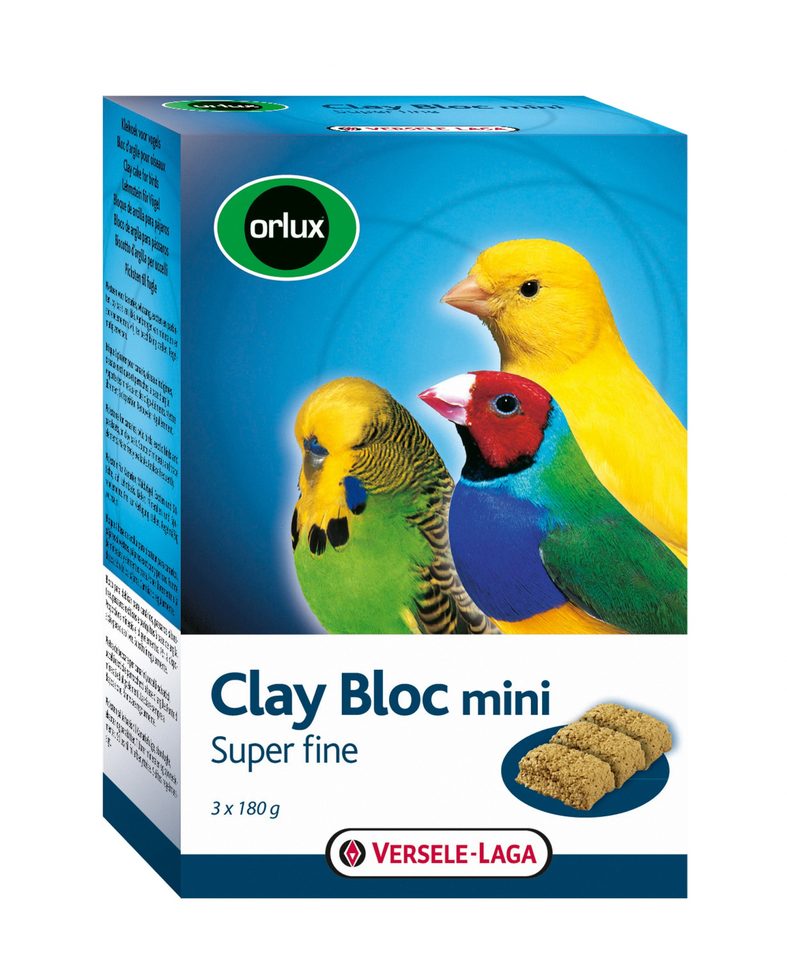 Orlux Clay Bloc Mini Bloque de arcilla