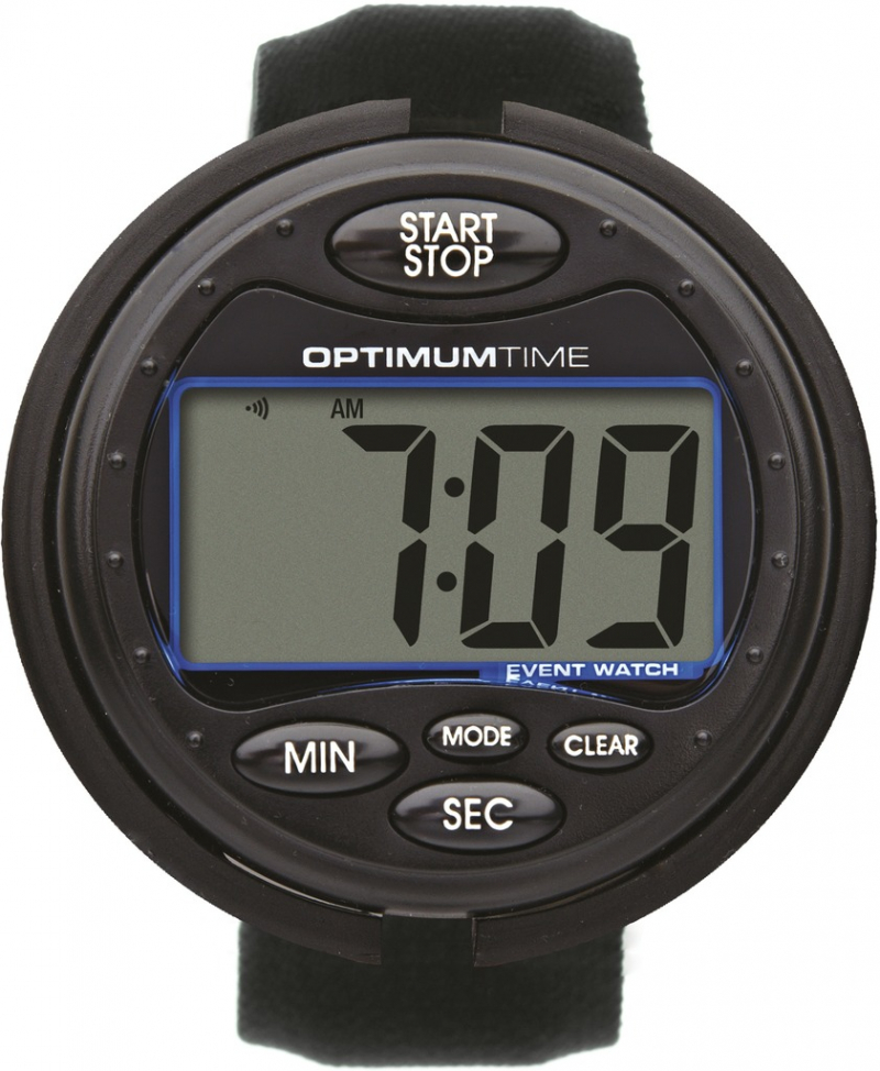 Optimum Time Cronômetro de Cross Preto