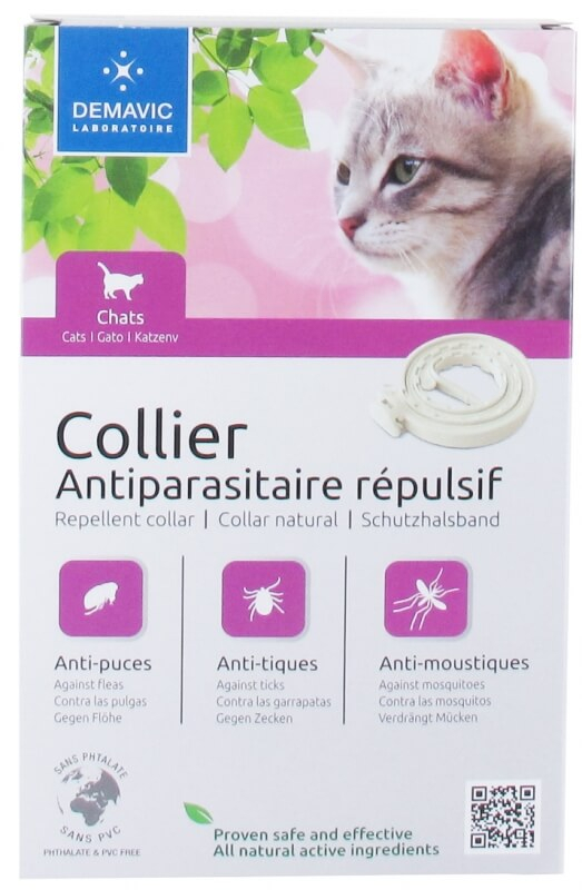 Demavic Collier insectifuge pour Chat et chaton