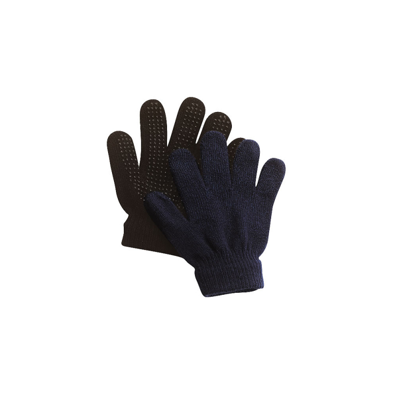 RIDING WORLD Guantes Unisize infantil azul marino