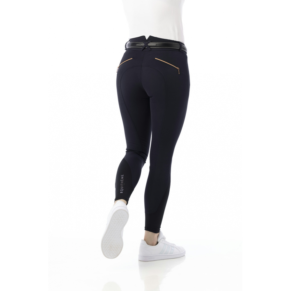 EQUITHEME Pantalon d'équitation Kenya marine - du 34 au 44