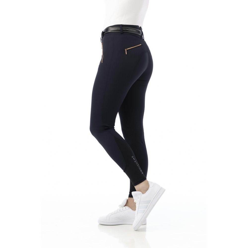 EQUITHEME Pantalon d'équitation Kenya marine - du 34 au 44