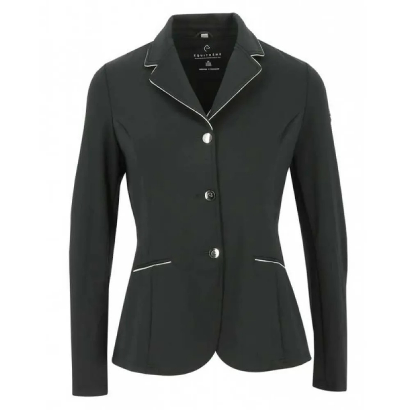 EQUITHEME Veste de concours Roma noir