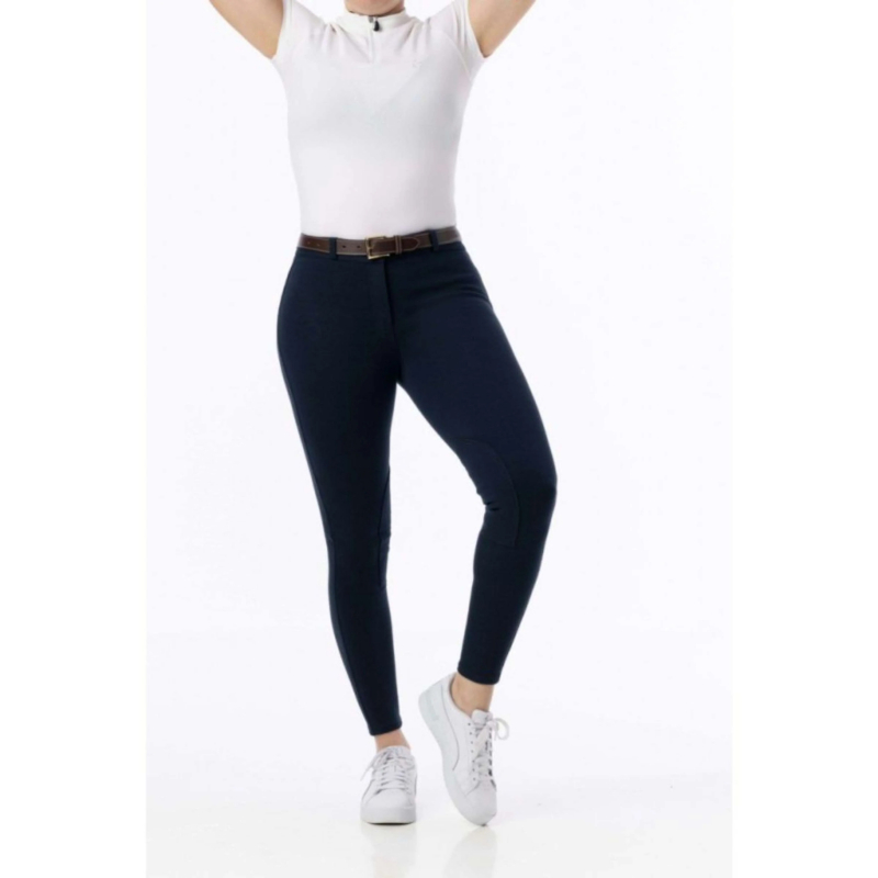 RIDING WORLD Pantalón de equitación Memphis azul marino para mujer 