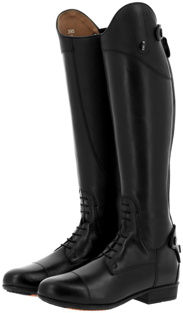 EQUITHEME Stiefel New Primera schwarz - Wadenweite XS - Verschiedene Größen verfügbar