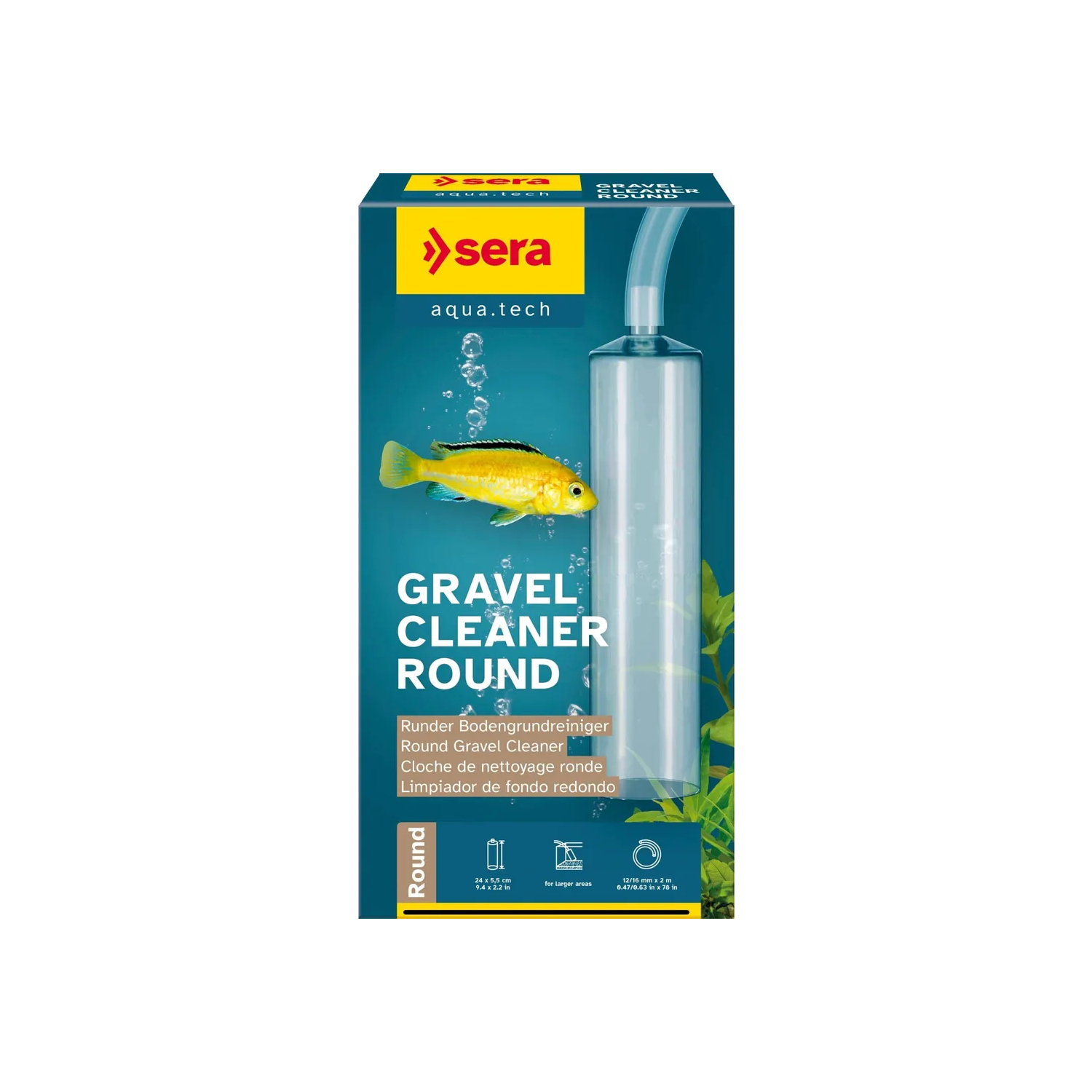 SERA Gravel Cleaner Round aspirateur de fond